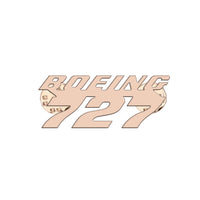 Thumbnail for Boeing 727 & Text Designed Hollow Pins