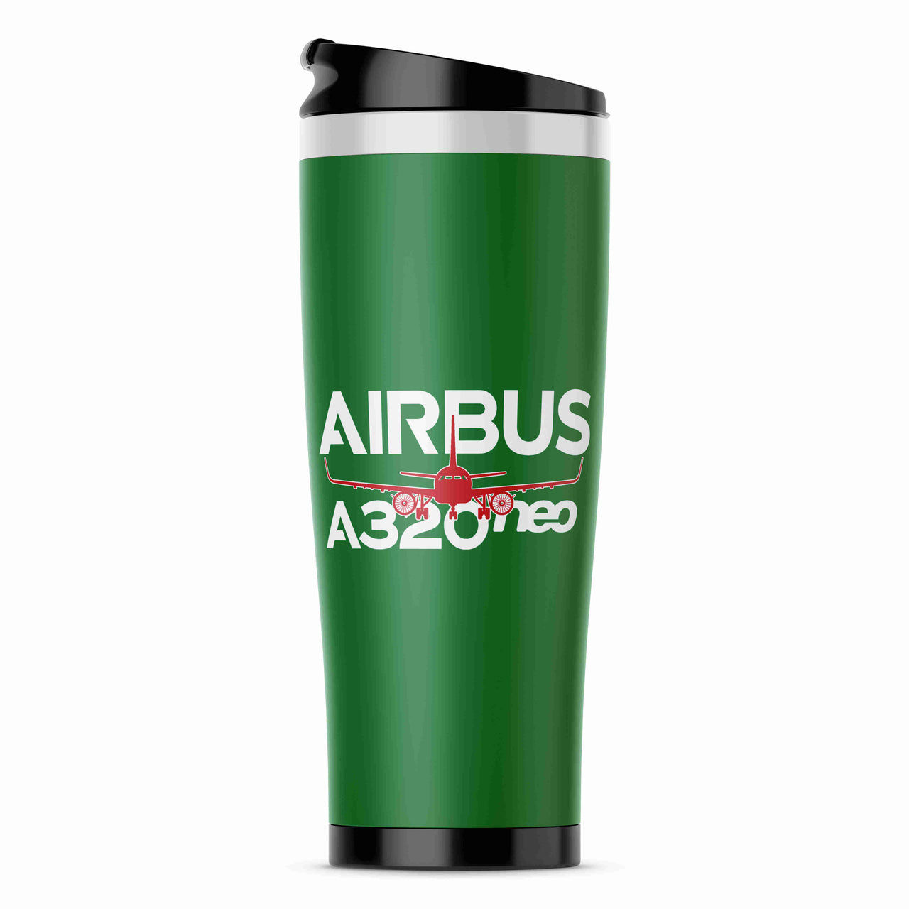 Amazing Airbus A320neo Designed Stainless Steel Travel Mugs