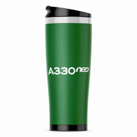 Thumbnail for A330neo & Text Designed Stainless Steel Travel Mugs