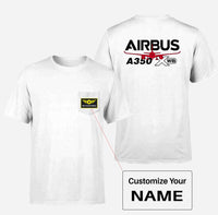 Thumbnail for Amazing Airbus A350 XWB Designed Pocket T-Shirts