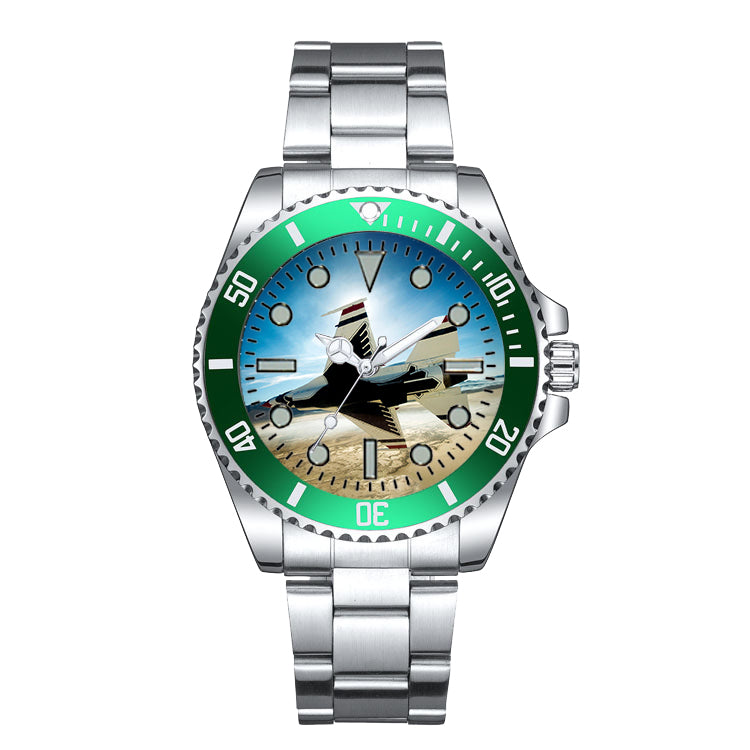 Turning Right Fighting Falcon F16 Designed Luxury Aviators Best Choice Watches