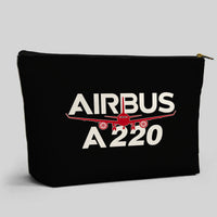 Thumbnail for Amazing Airbus A220 Designed Zipper Pouch