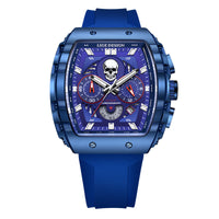 Thumbnail for Waterproof Quartz Skeleton Skull Dial Sports Watches Watch