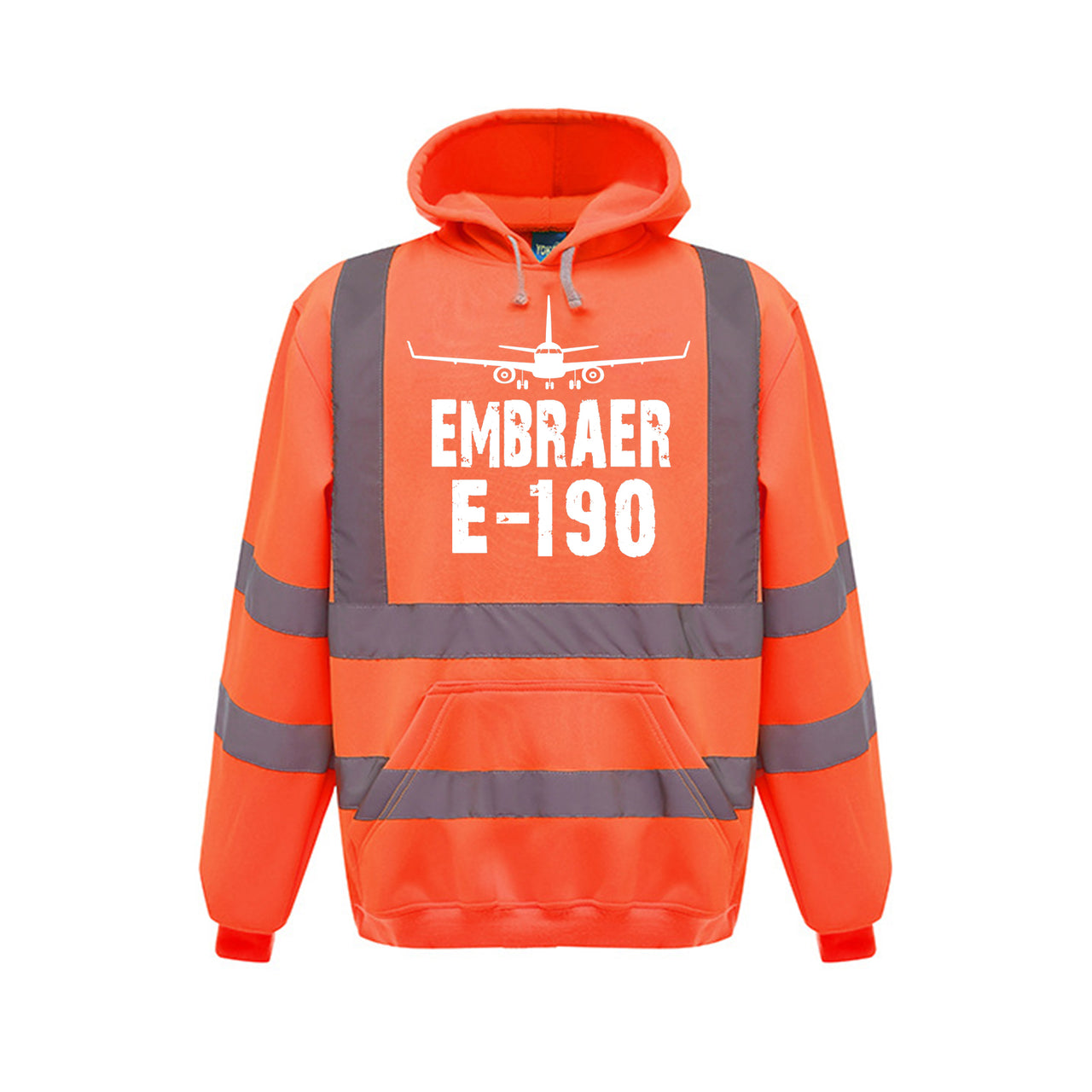 Embraer E-190 & Plane Designed Reflective Hoodies