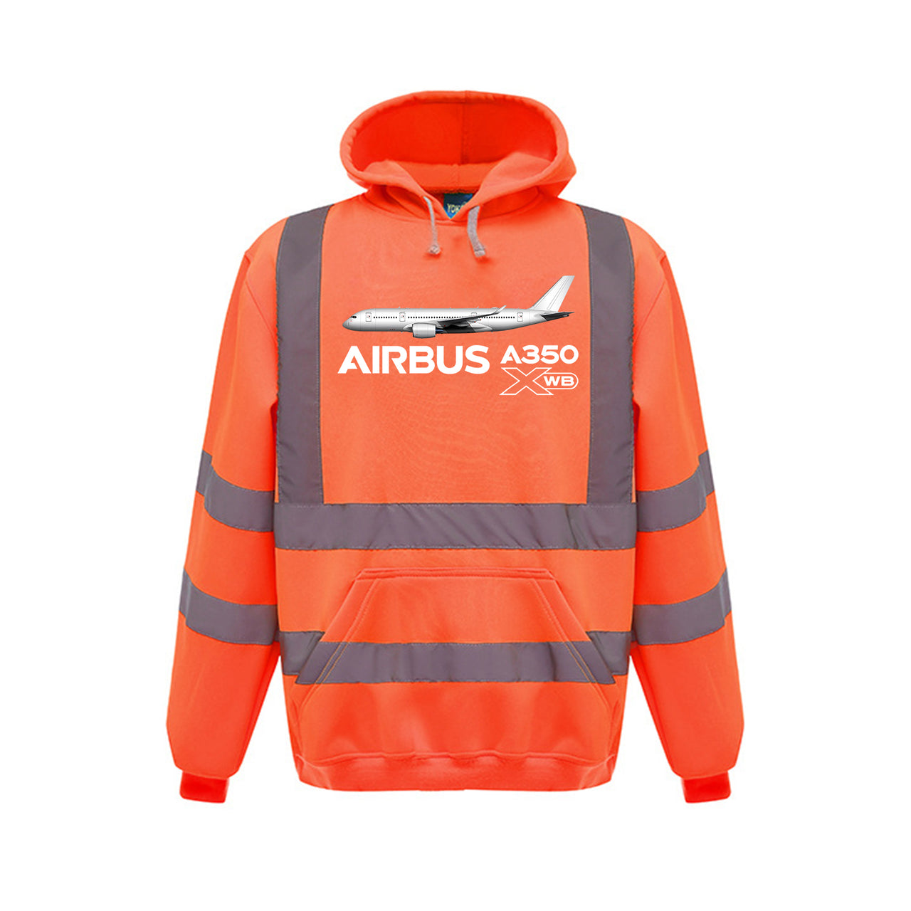 The Airbus A350 WXB Designed Reflective Hoodies