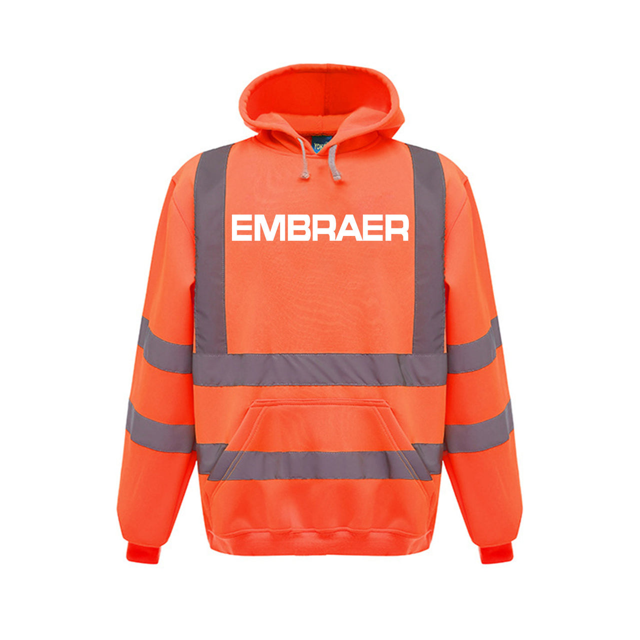 Embraer & Text Designed Reflective Hoodies