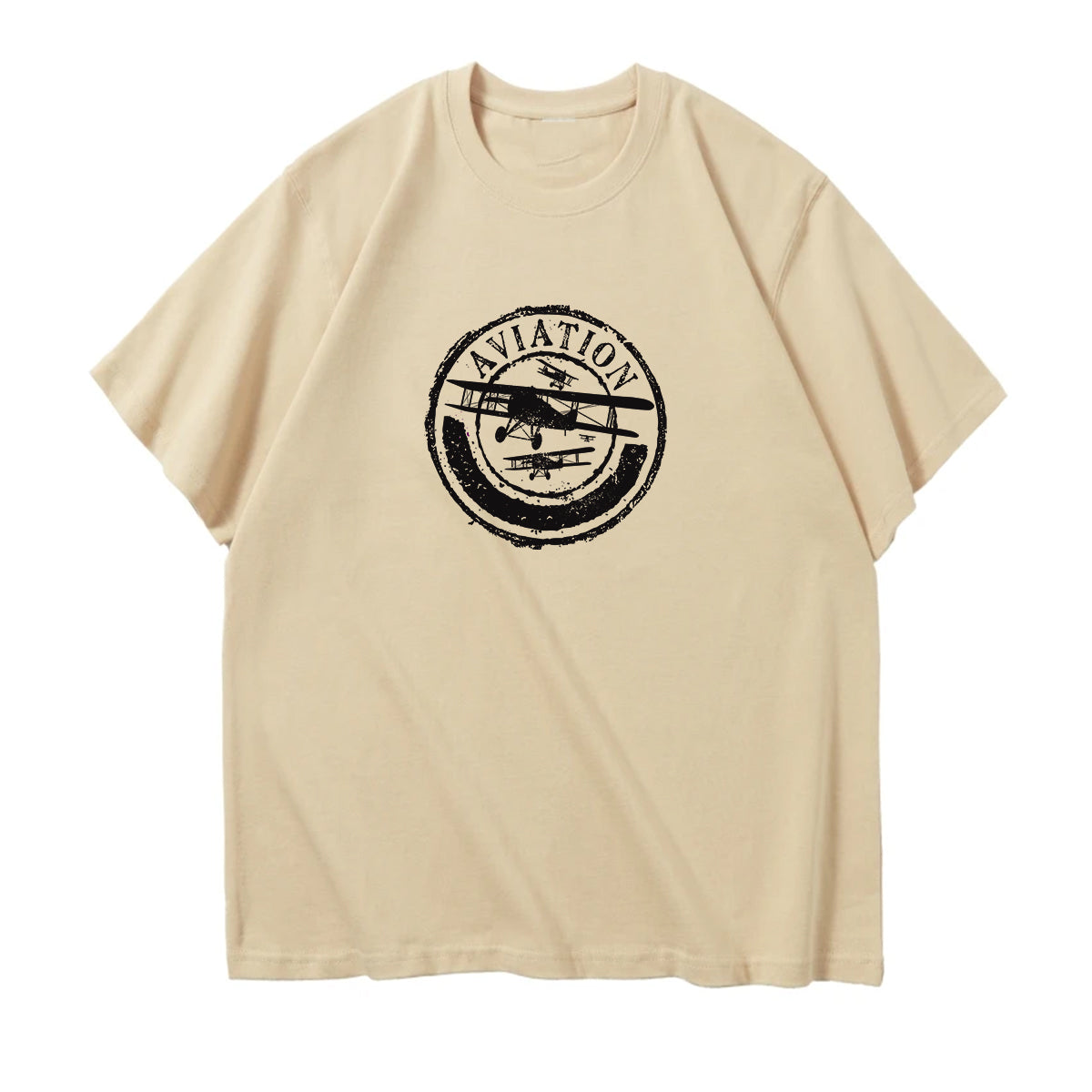 Aviation Lovers Designed Relax Fit T-Shirts