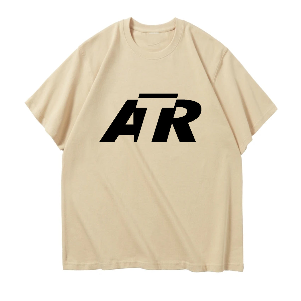 ATR & Text Designed Relax Fit T-Shirts