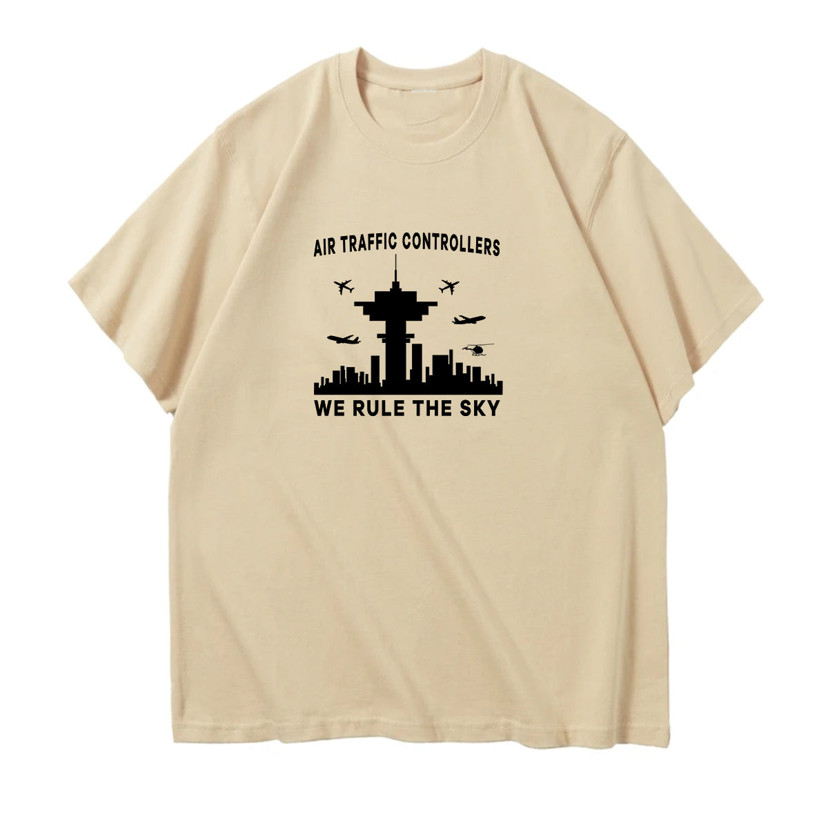 Air Traffic Controllers - We Rule The Sky Designed Relax Fit T-Shirts