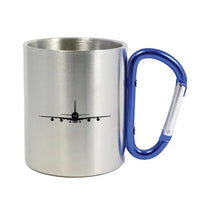 Thumbnail for Airbus A380 Silhouette Designed Stainless Steel Outdoors Mugs