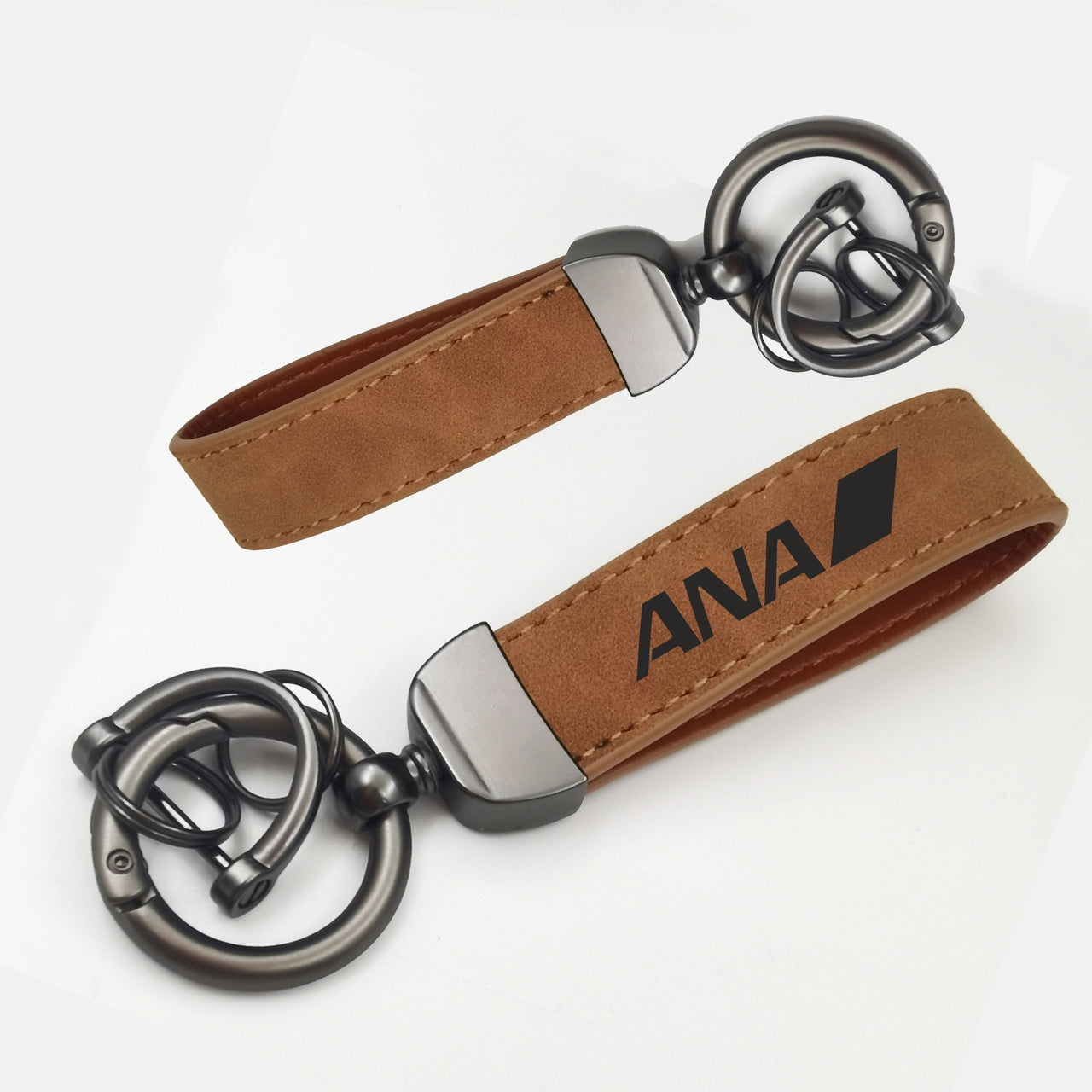 All Nippon Airways Logo Design Horseshoe Buckle Key Chains