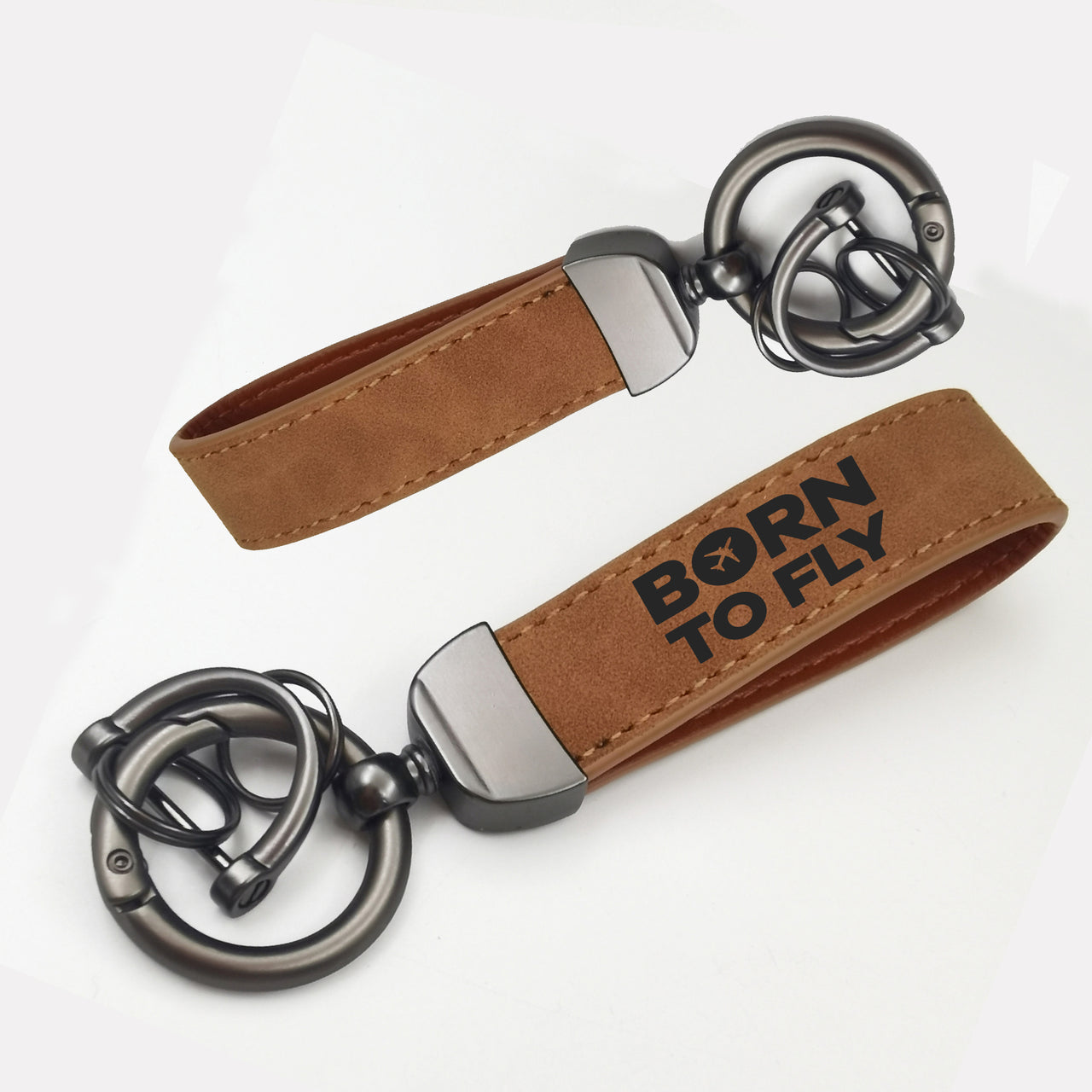 Born To Fly Special Design Horseshoe Buckle Key Chains