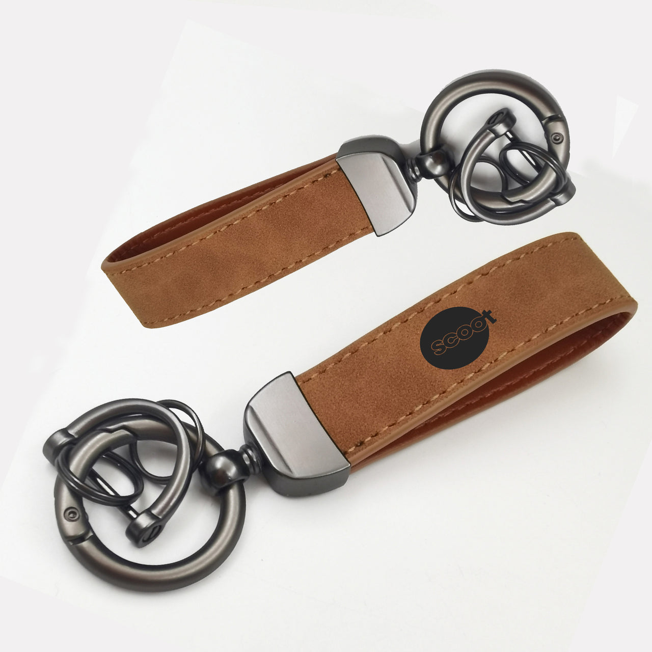 Scoot Airlines Design Horseshoe Buckle Key Chains