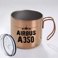 Thumbnail for Airbus A350 & Plane Designed Stainless Steel Portable Mugs