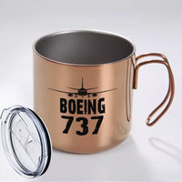 Thumbnail for Boeing 737 & Plane Designed Stainless Steel Portable Mugs