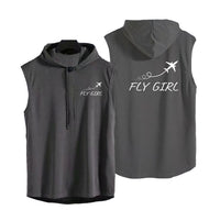 Thumbnail for Just Fly It & Fly Girl Designed Hooded Tank Tops