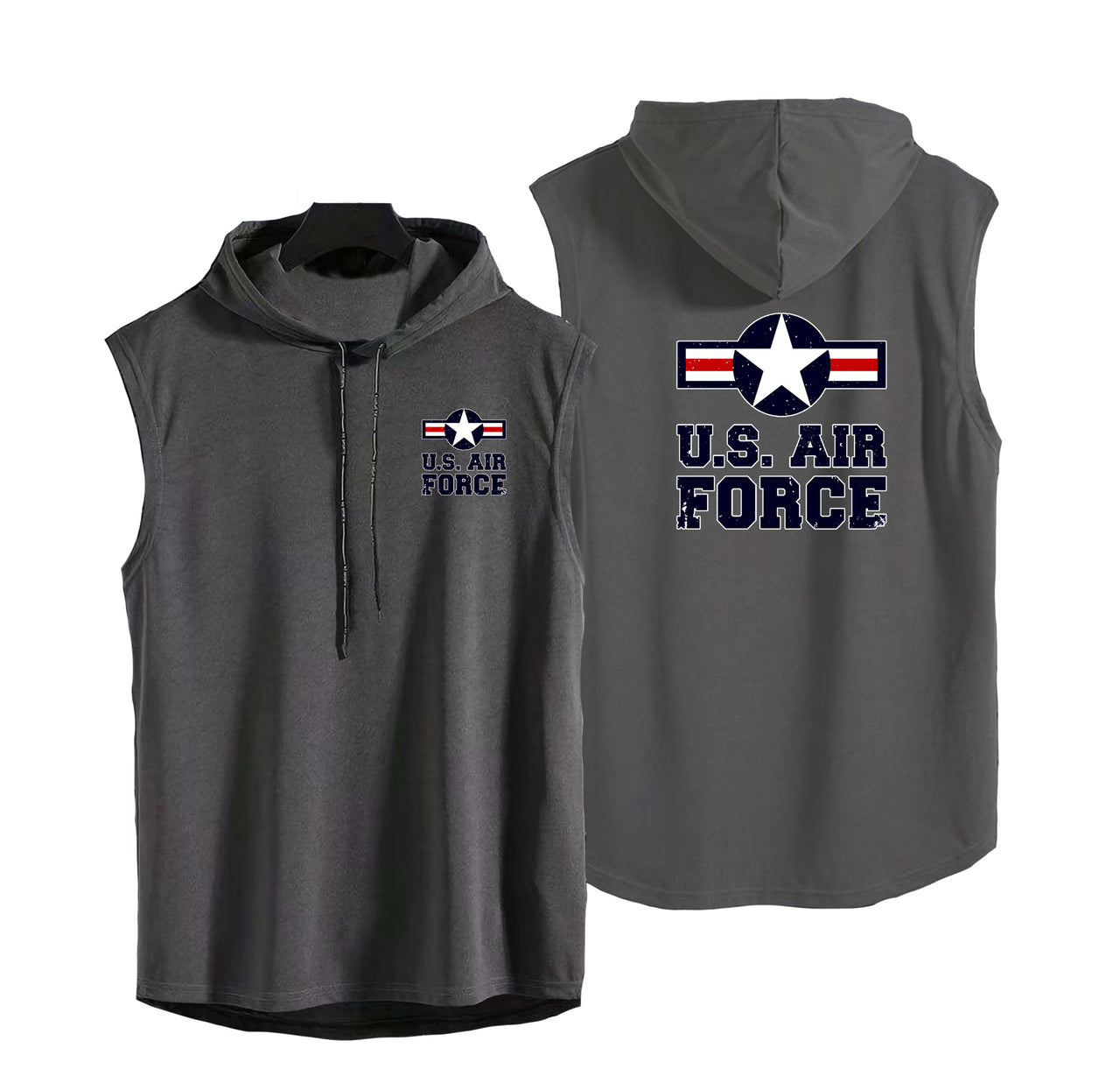 US Air Force Designed Hooded Tank Tops