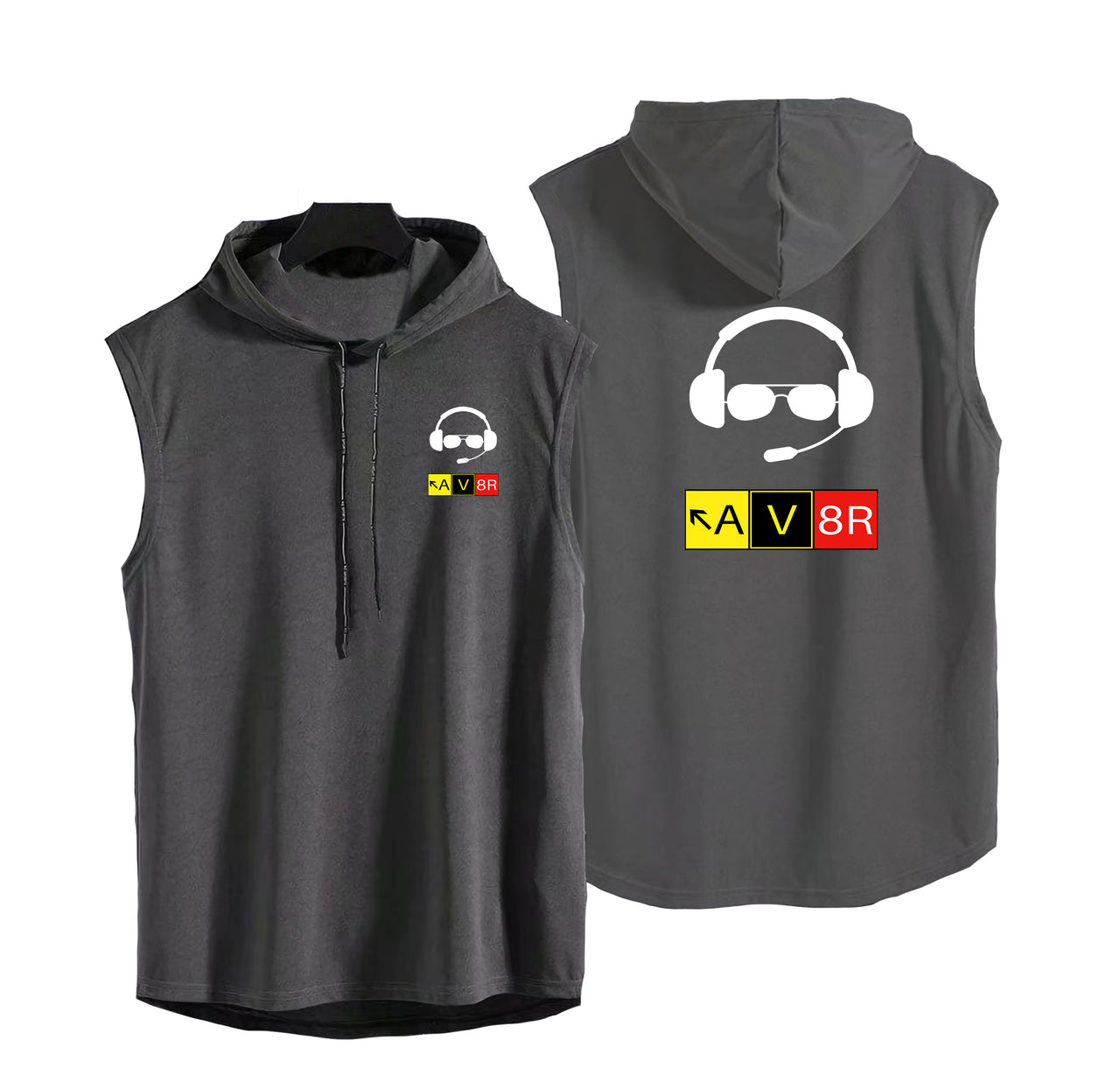 AV8R 2 Designed Hooded Tank Tops