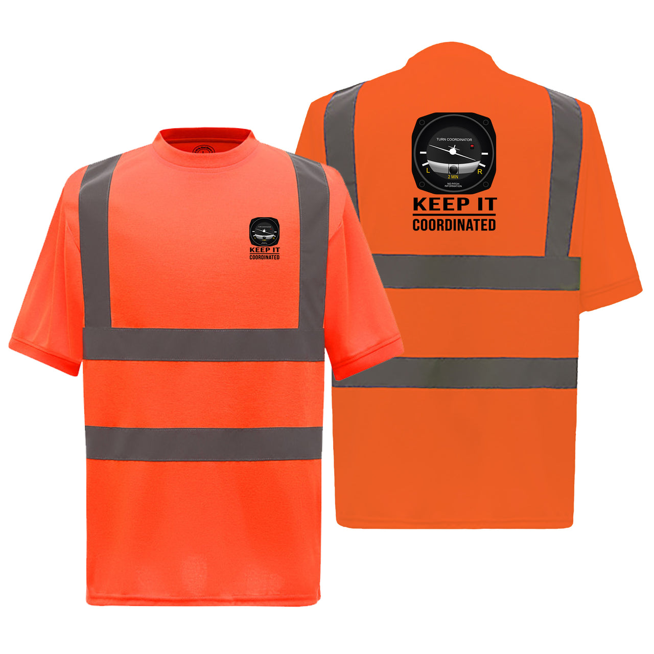 Keep It Coordinated Designed Reflective T-Shirts