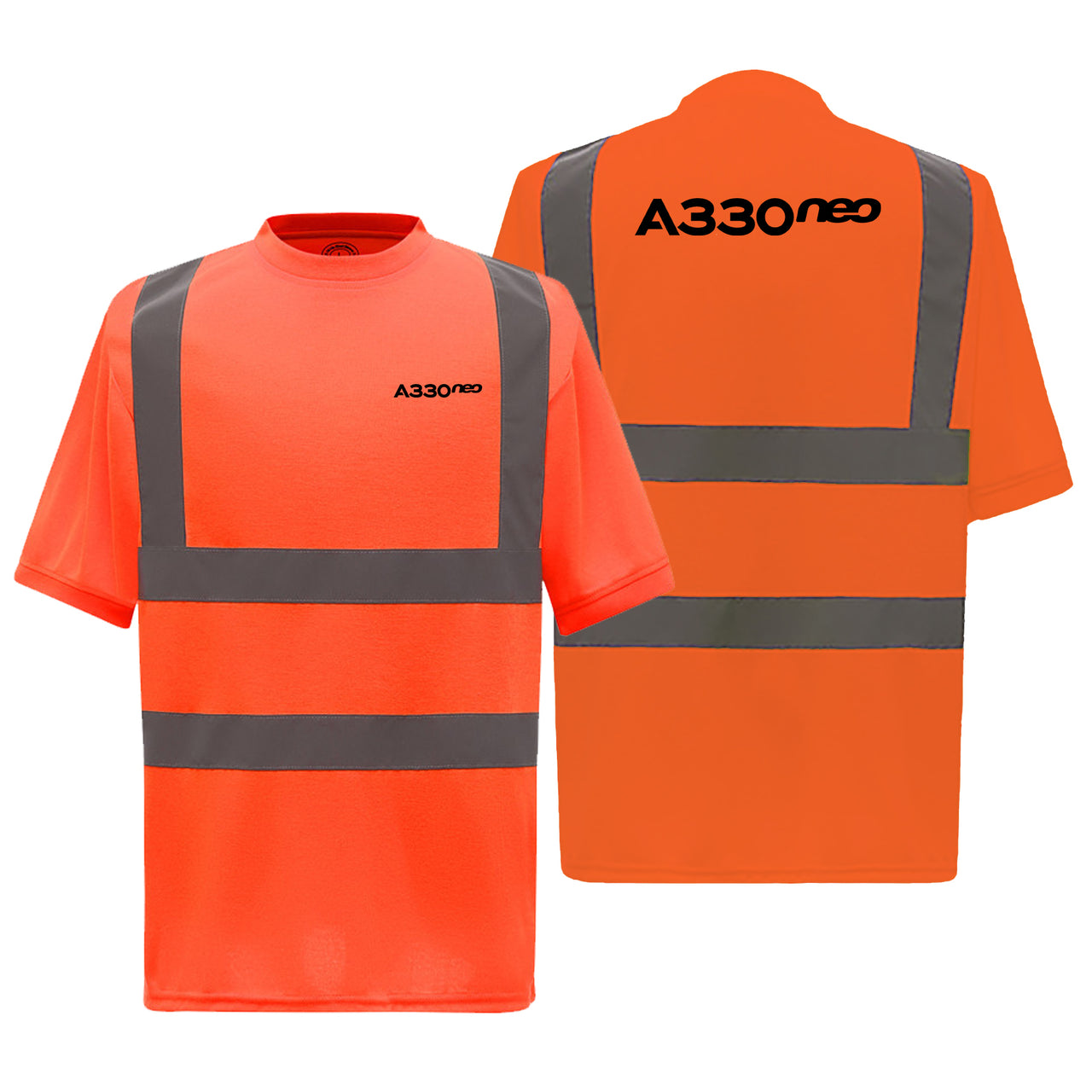 A330neo & Text Designed Reflective T-Shirts