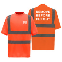 Thumbnail for Remove Before Flight Designed Reflective T-Shirts