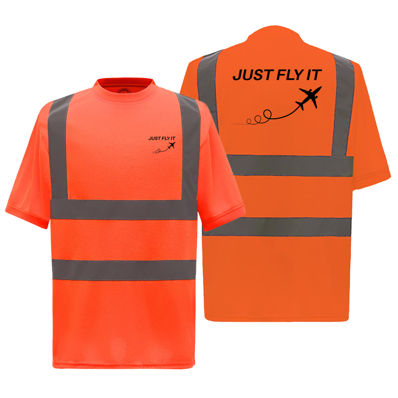 Just Fly It Designed Reflective T-Shirts