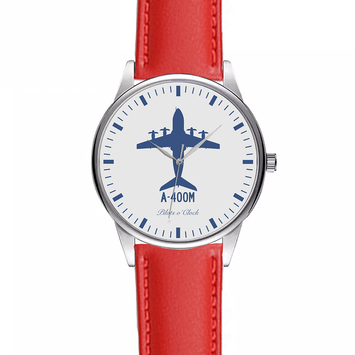 Airbus A400M Designed Fashion Leather Strap Watches