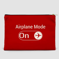 Thumbnail for Airplane Mode On Designed Zipper Pouch