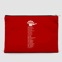 Thumbnail for Aviation Alphabet Designed Zipper Pouch