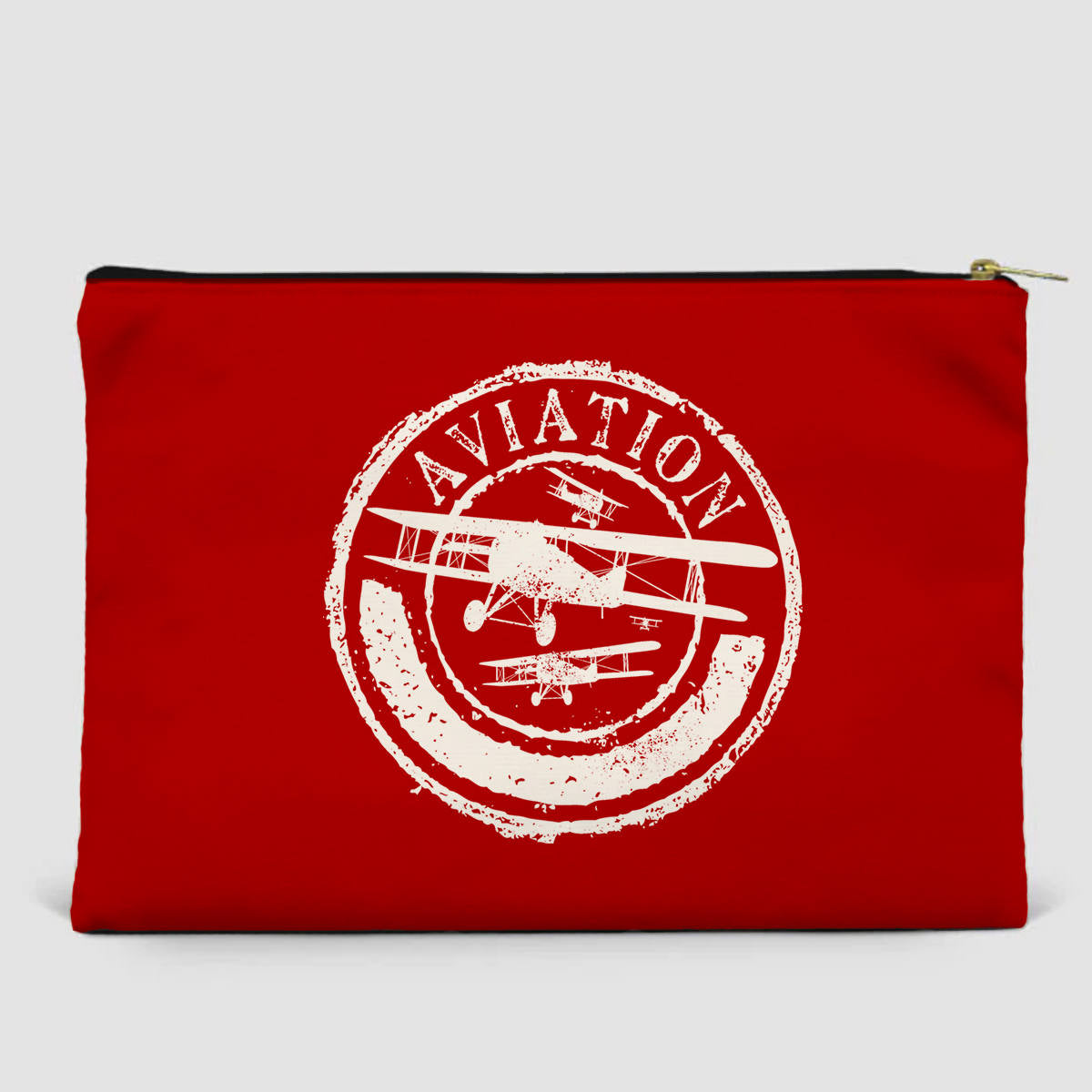 Aviation Lovers Designed Zipper Pouch