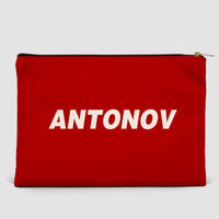 Thumbnail for Antonov & Text Designed Zipper Pouch