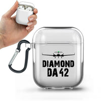 Thumbnail for Diamond DA42 & Plane Designed Transparent Earphone AirPods Cases