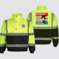 Thumbnail for Husband & Dad & Aircraft Mechanic & Legend Designed Reflective Winter Jackets