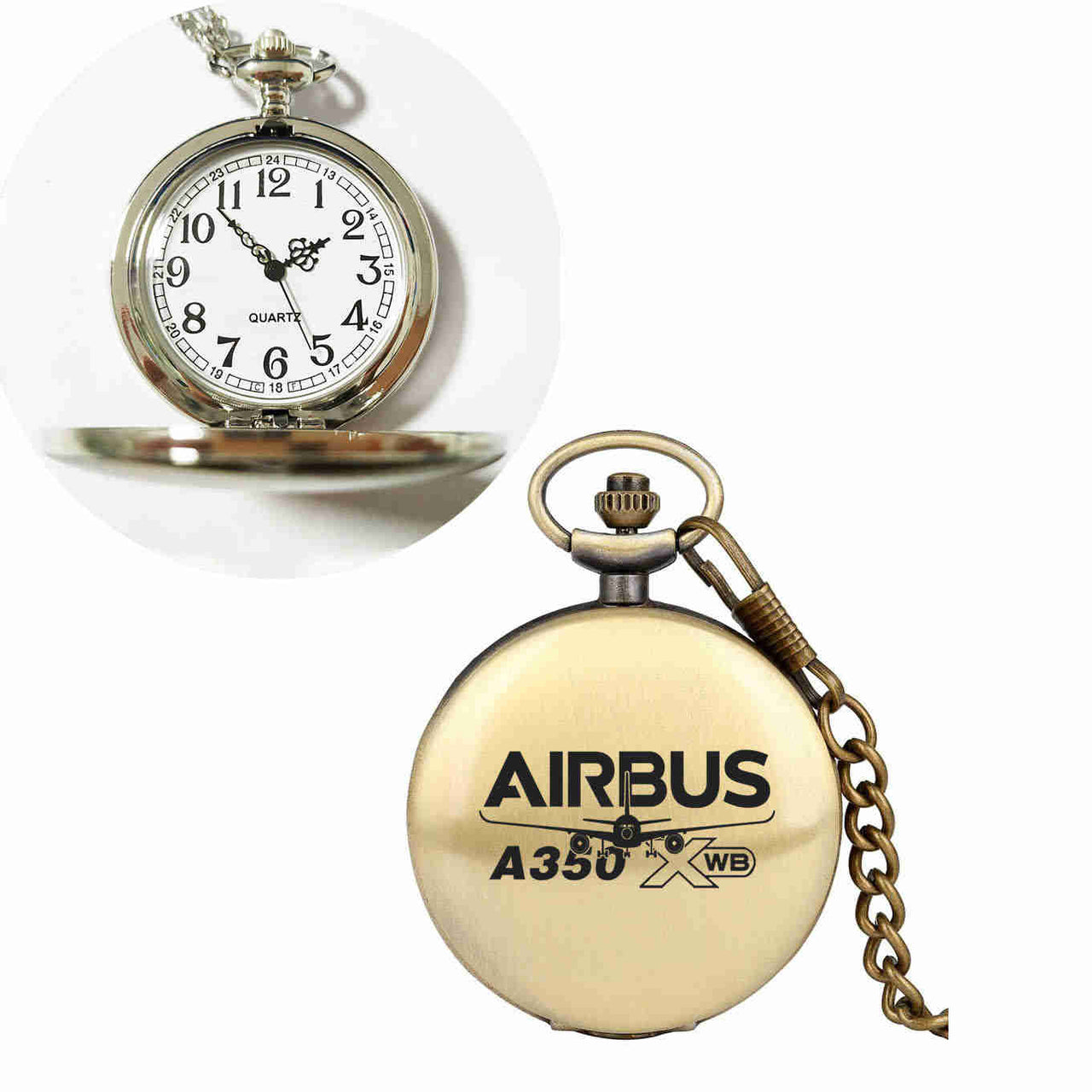 Amazing Airbus A350 XWB Designed Pocket Watches