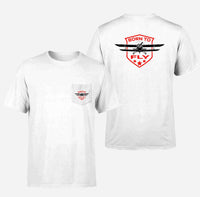 Thumbnail for Born To Fly Designed Designed Pocket T-Shirts