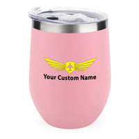 Thumbnail for Custom Name (Badge 2) Designed 12oz Egg Cups