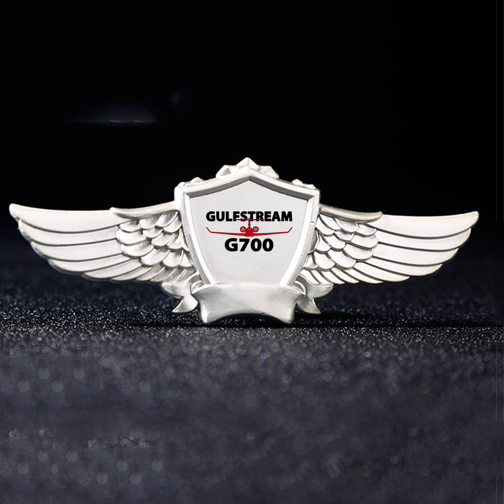 Amazing Gulfstream G700 Designed Badges