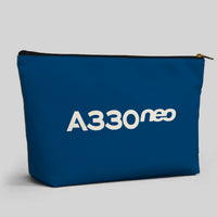 Thumbnail for A330neo & Text Designed Zipper Pouch