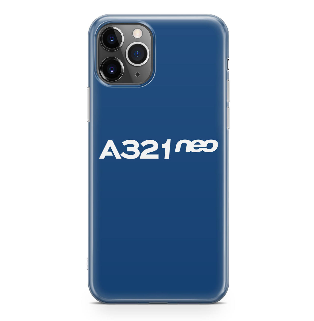 A321neo & Text Designed iPhone Cases