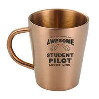 Thumbnail for Student Pilot Designed Stainless Steel Coffee Mugs