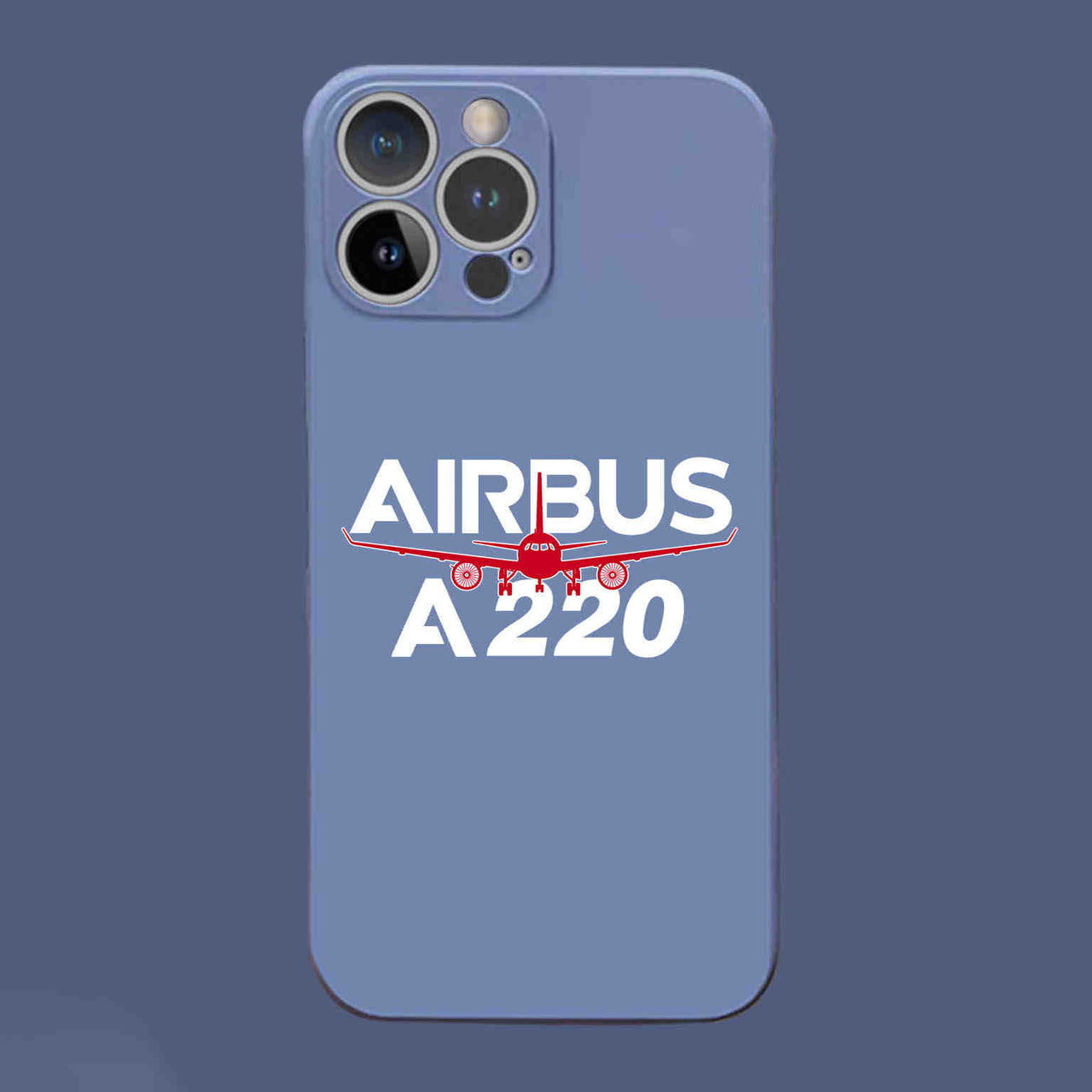 Amazing Airbus A220 Designed Soft Silicone iPhone Cases