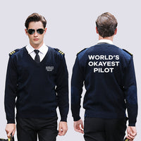 Thumbnail for World's Okayest Pilot Designed Wool Pilot Sweaters