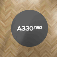 Thumbnail for A330neo & Text Designed Carpet & Floor Mats (Round)