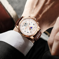 Thumbnail for Luxury Man Wristwatch Waterproof Luminous Chronograph Watch