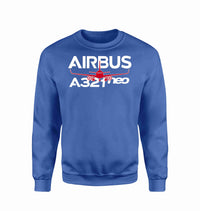 Thumbnail for Amazing Airbus A321neo Designed Sweatshirts