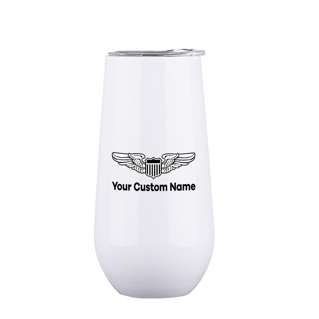 Custom Name (Military Badge) Designed 6oz Egg Cups