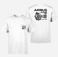 Thumbnail for Airbus A330neo & Trent 7000 Designed Pocket T-Shirts