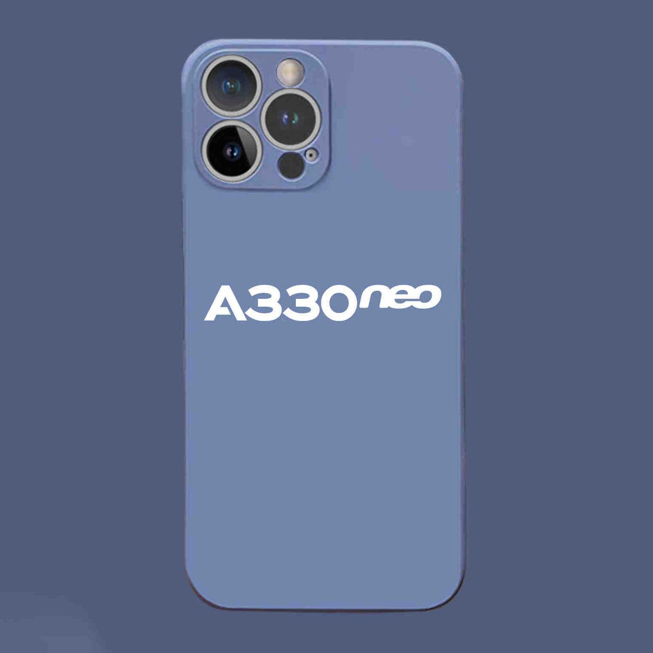 A330neo & Text Designed Soft Silicone iPhone Cases