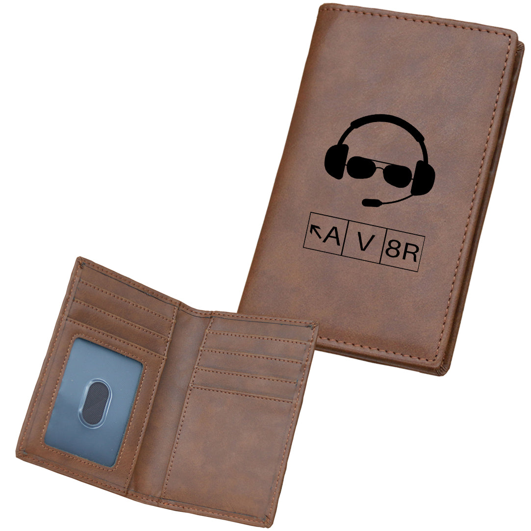 AV8R 2 Designed Leather Card Holder Wallets