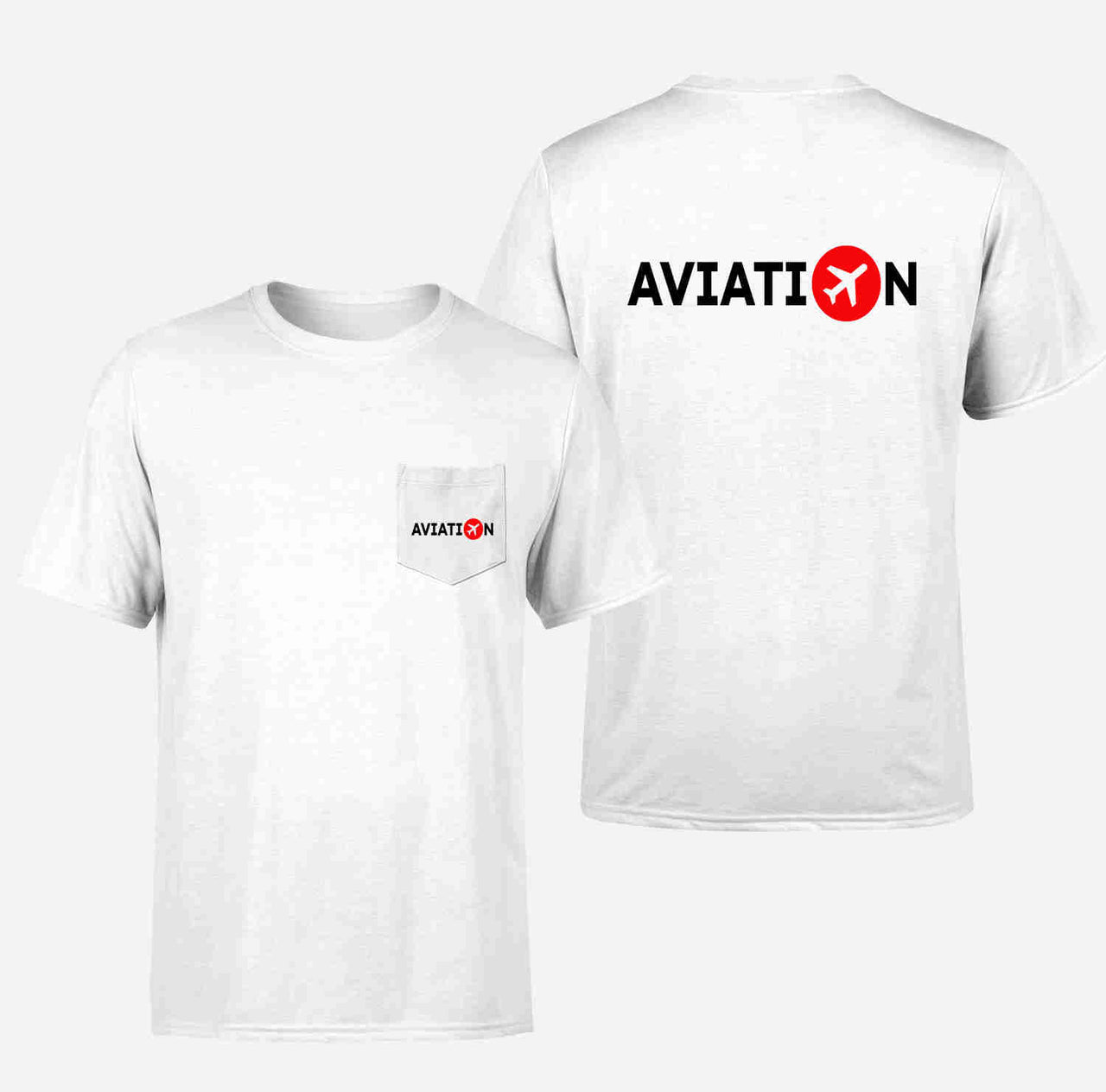 Aviation Designed Pocket T-Shirts